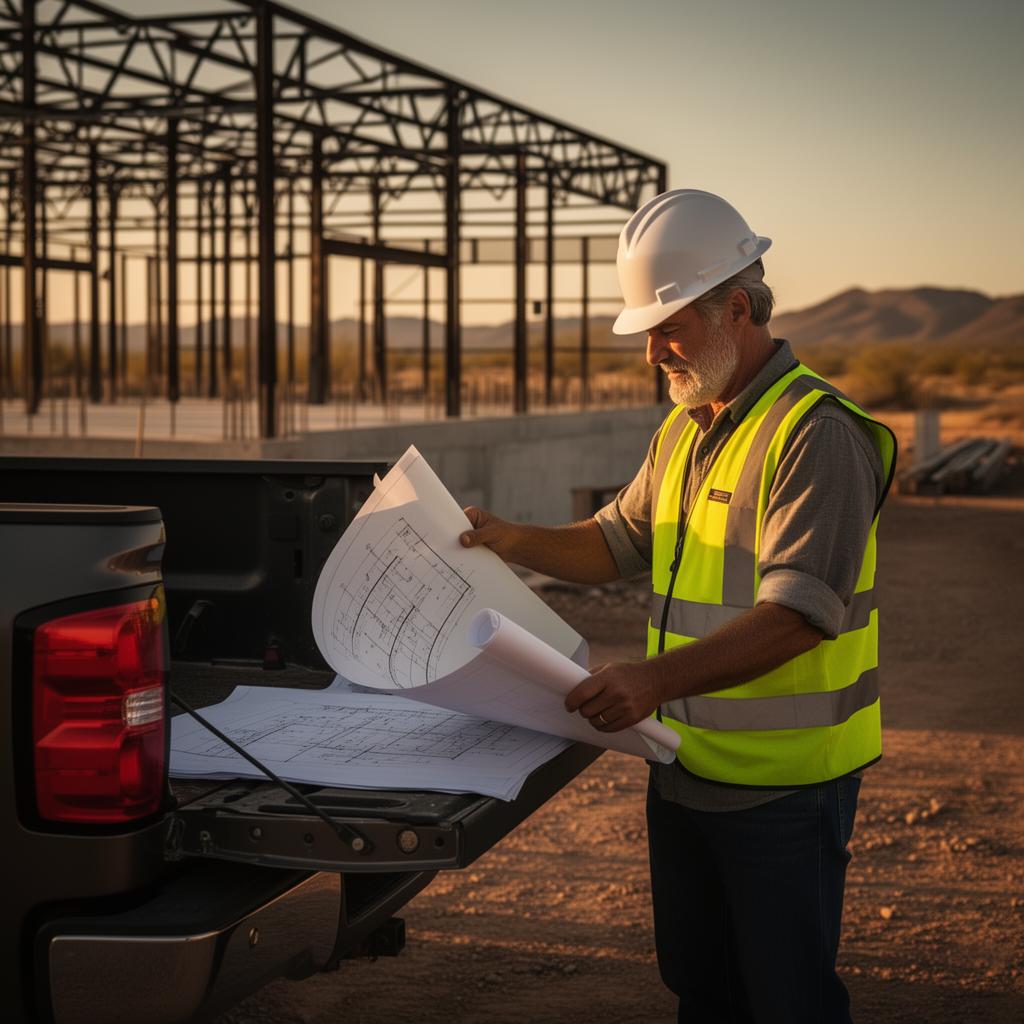 BullrunBuild crew on an Arizona commercial jobsite